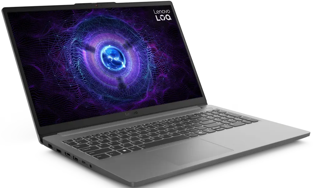Ноутбук Lenovo LOQ 15IAX9E Intel Core i5-12450HX/16Gb (1*16 D5)/SSD512Gb/RTX3050 6Gb (65W)/15.6"/IPS/FHD/1920x1080/144Hz/Win11 (SL English)/RJ-45/Luna
