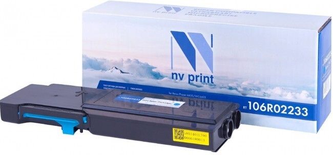 Картридж голубой NVPrint Phaser, NV-106R02233C
