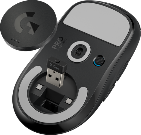 Мышь Logitech G Pro X Superlight 910-005882, цвет черный