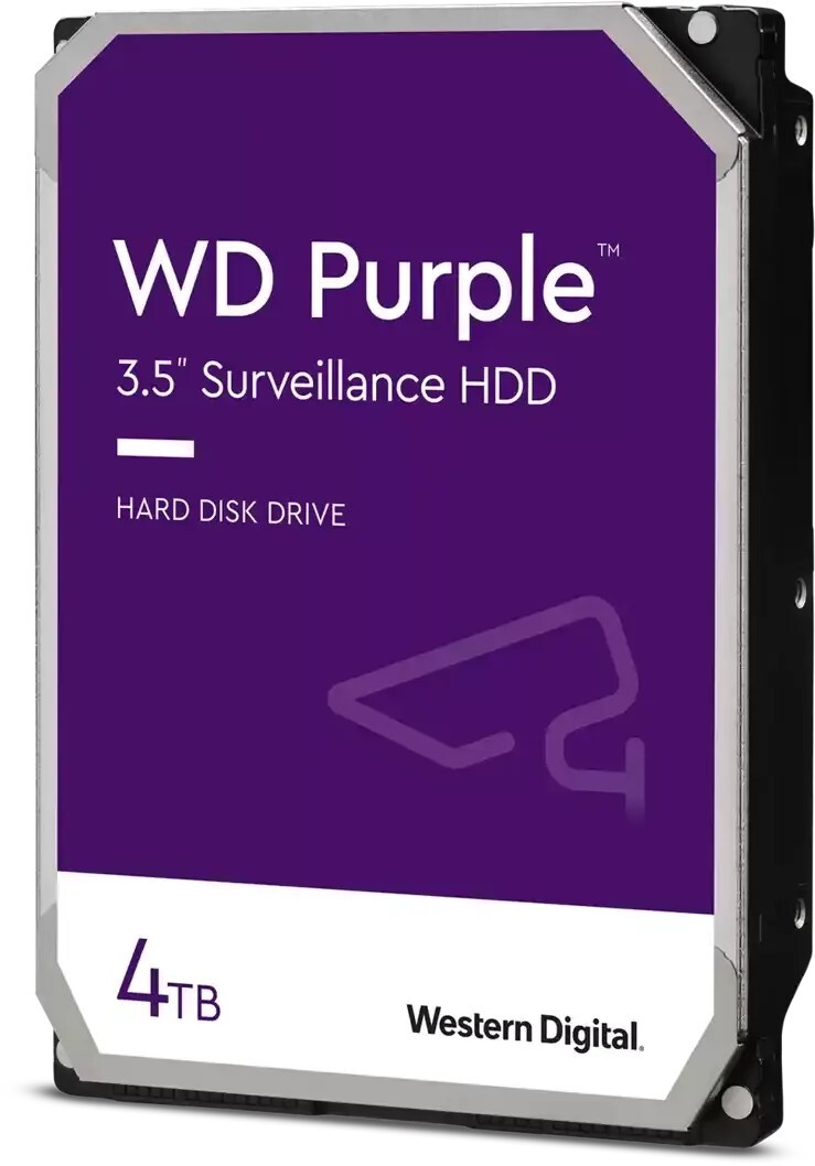 Жесткий диск  Western Digital Surveillance Purple 3.5  4TB 5.4K SATA3