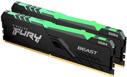 Оперативная память Kingston FURY Beast RGB KF432C16BB2AK2/32