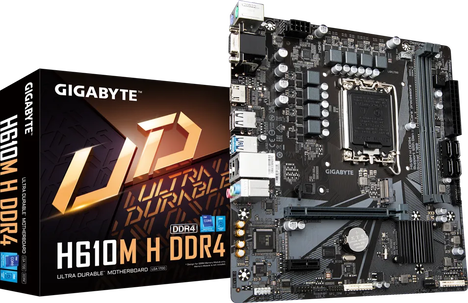 Материнская плата Gigabyte LGA 1700 Intel H610 H610M H DDR4