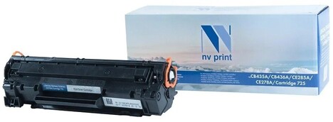 Картридж черный NVPrint LaserJet, NV-CB435A/436/285/278/725