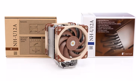Кулер Процессорный Noctua CPU Cooler NH-U12A Beige/Brown