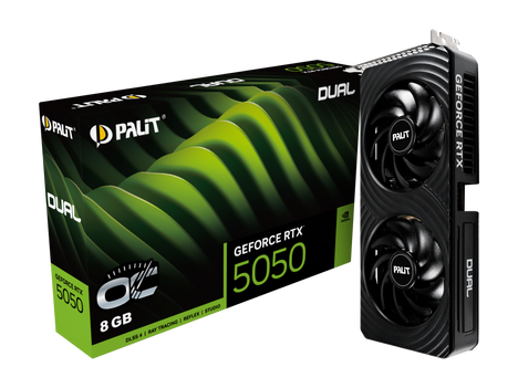 Видеокарта Palit GeForce RTX 5050 8 ΓБ Retail