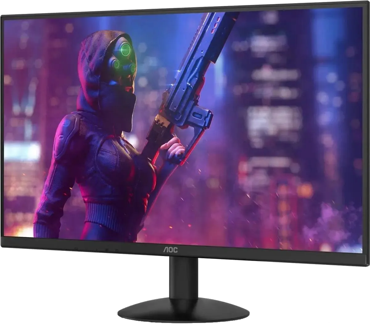 Монитор AOC 27B30H3 27.0-inch черный (плохая упаковка)