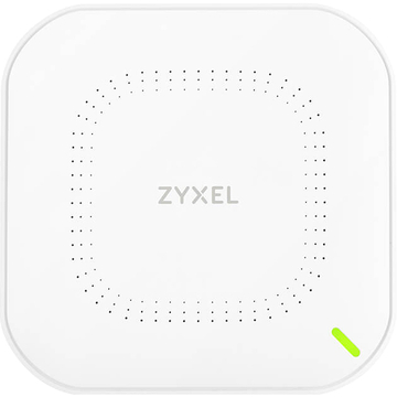 Гибридная точка доступа Zyxel NebulaFlex NWA90AX, WiFi 6, 802.11a/b/g/n/ac/ax (2,4 и 5 ГГц), MU-MIMO, антенны 2x2, до 575+1200 Мбит/с, 1xLAN GE, PoE,