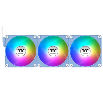 Вентилятор Thermaltake Case Fan CT140 EX Reverse ARGB Sync Hydrangea Blue (3 pack)