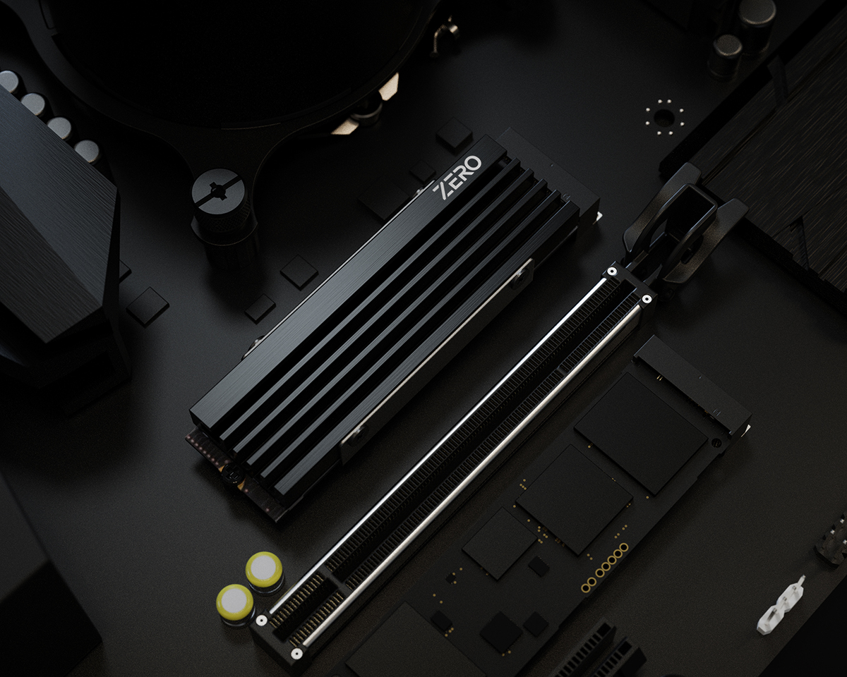 Радиатор ID-Cooling Радиатор для SSD Zero M05