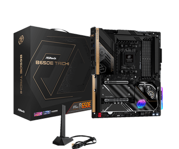 Материнская плата ASRock AM5 AMD B650 B650E TAICHI