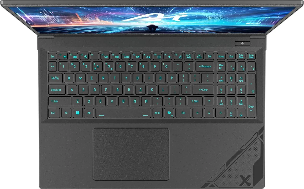 Ноутбук Gigabyte G6X 9KG Intel Core i7-13650HX (серый)