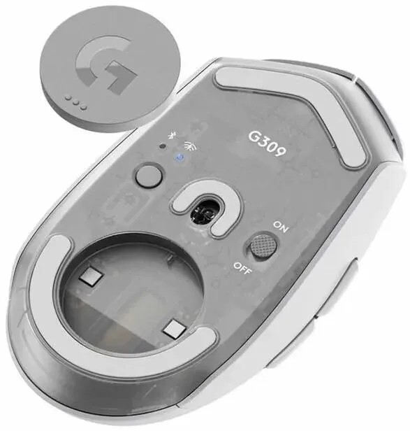 Мышь Logitech G309 Lightspeed 910-007207, цвет белый