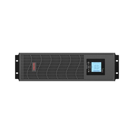 Линейно-интерактивный ИБП ДКС серии Info Rackmount Pro, 2000 ВА/1600 Вт,1/1, EPO, USB, RJ45, 6xIEC C13, Rack 3U, SNMP/AS400 slot, 3x9Aч