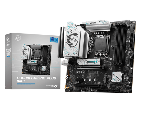 Материнская плата MSI Intel B760 B760M GAMING PLUS WIFI