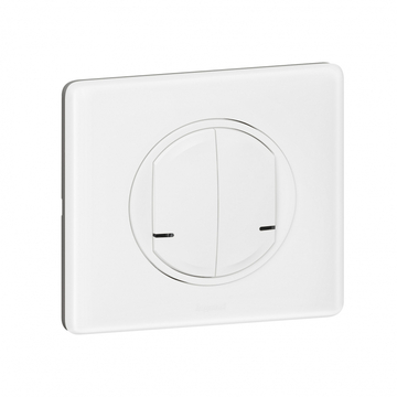 Умный дом Legrand Умный выключатель Celiane with NETATMO 2-клавишный