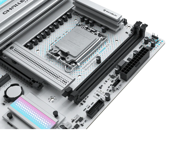 Материнская плата Maxsun LGA 1851 Intel Z890 Challenger Z890M WIFI ICE