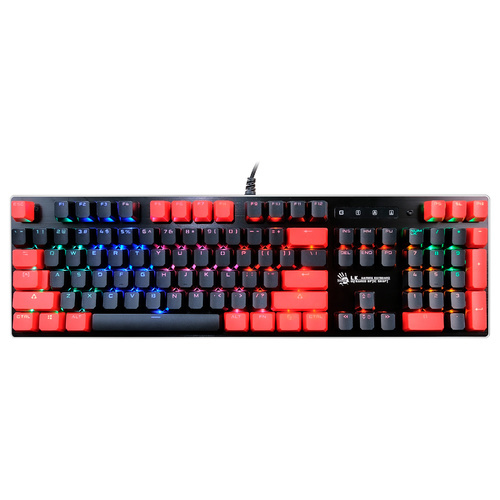Клавиатура A4tech Bloody B820N ( BLACK + RED), цвет красный