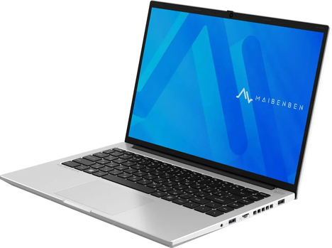 Ноутбук Maibenben Smart S14B AMD Ryzen 5 6600H (серебристый)
