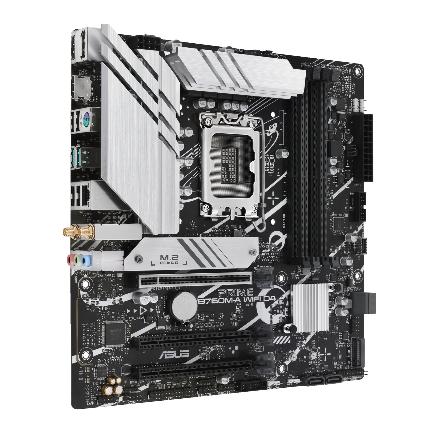 Материнская плата ASUS Intel B760 PRIME B760M-A WIFI D4