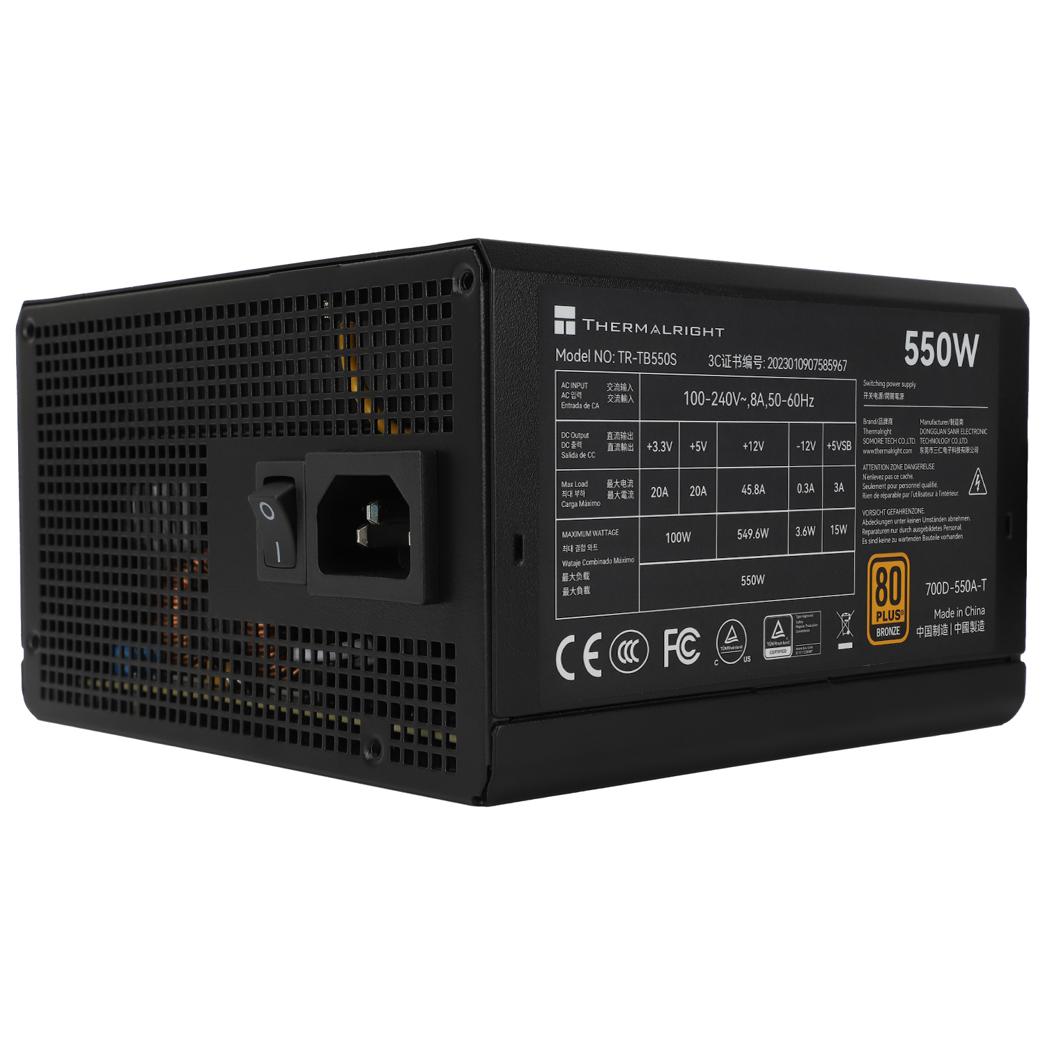 Блок питания Thermalright TR-TB550S