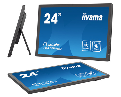 Монитор Iiyama T2455MSC-B1 23.8-inch черный