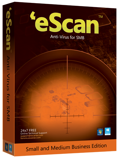 eScan Internet Security Suite with Cloud Security for SMB