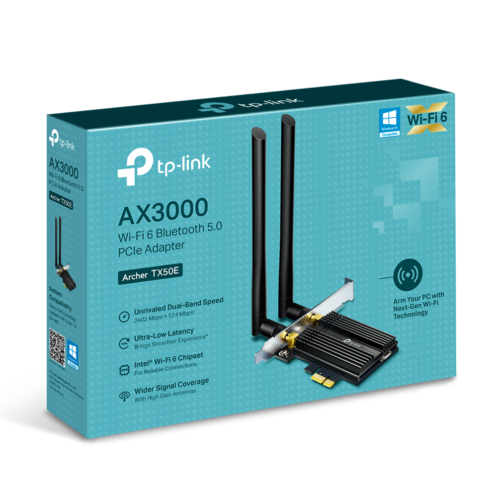 Адаптер Wi-Fi TP-LINK Archer TX50E