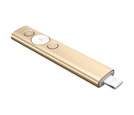 Презентер Logitech Presenter Spotlight Slate 910-004868, цвет золотистый