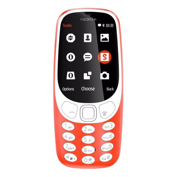 

Смартфон Nokia 3310 TA-1030 16 MБ красный