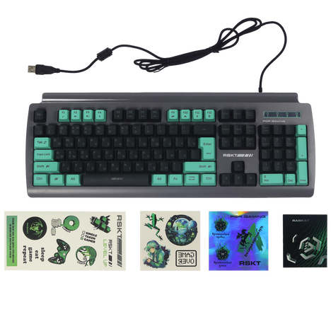 Клавиатура Raskat Клавиатура KG001, цвет серый