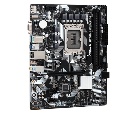 Материнская плата ASRock LGA 1700 Intel B760 B760M-HDV/M.2 D4