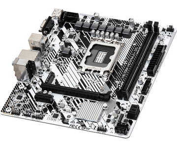 Материнская плата ASRock LGA 1700 Intel H610 H610M-HDV/M.2+ D5