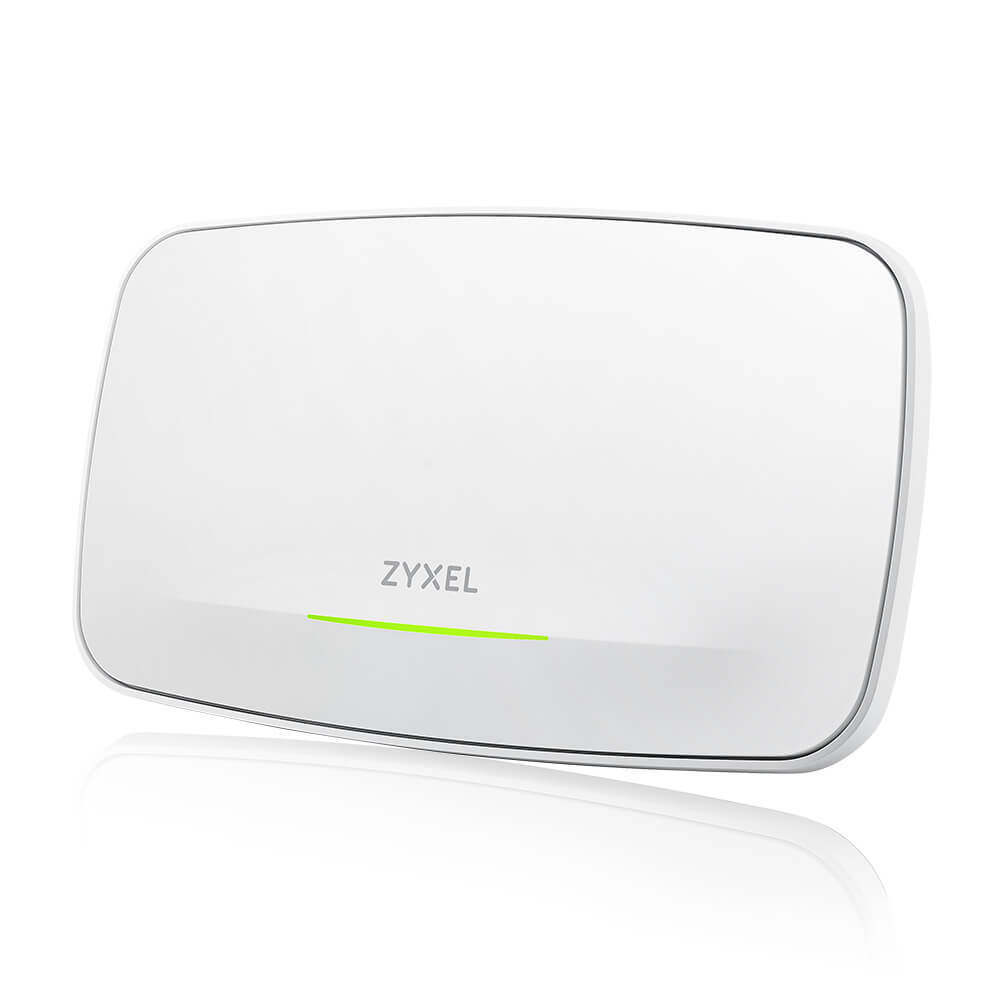 Точка доступа Zyxel NebulaFlex WBE660S, WiFi 7, 802.11a/b/g/n/ac/ax/be (2,4 и 5 ГГц), MU-MIMO, Smart Antenna, антенны 4x4, до 1376+8640 Мбит/с, 1xLAN 10GE, 1xLAN GE, PoE, защита от 4G/5G, BLE Beacon