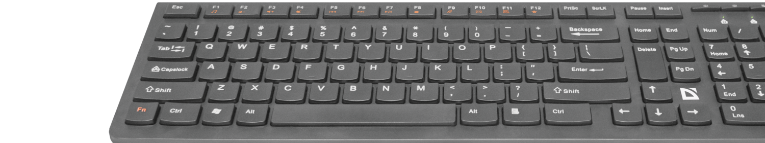 Клавиатура Defender UltraMate SM-535 45535, цвет черный