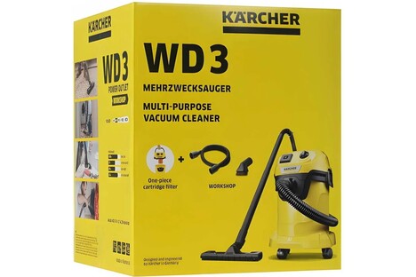 Строительный пылесос Kärcher WD 3 P