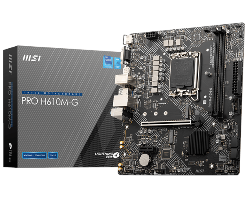 Материнская плата MSI Intel H610 PRO H610M-G