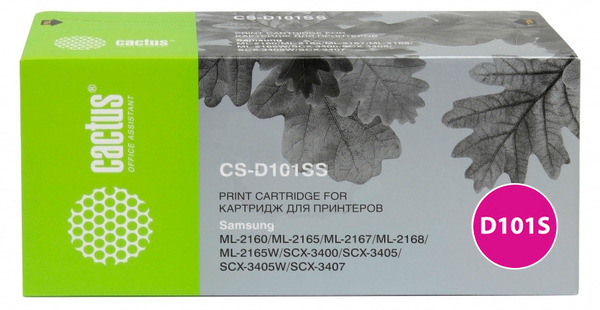 

Тонер-картридж черный Cactus CS-D101SS