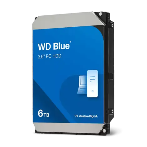 Жесткий диск  Western Digital Blue 3.5 3.5" EZAX 6ТБ SATA3