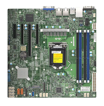 Материнская плата SUPERMICRO LGA-1200 (Socket H5) Intel C252 X12STL-F