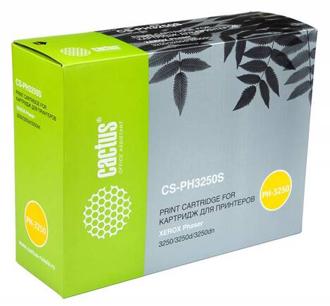 Тонер-картридж черный Cactus CS-PH3250S