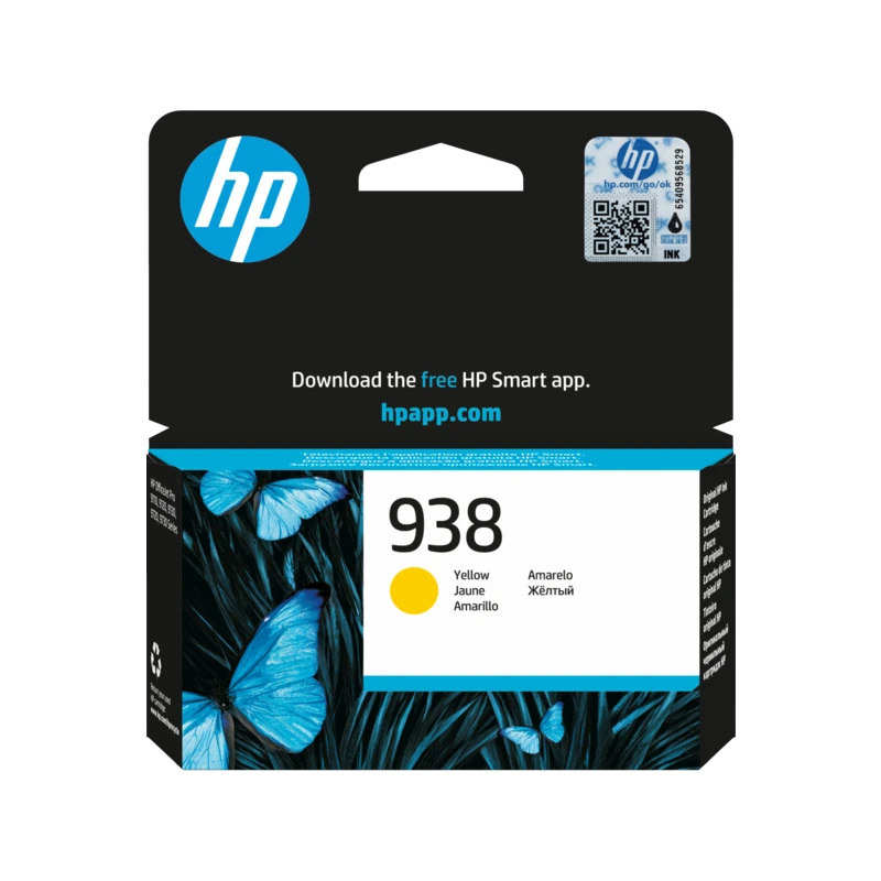 Картридж желтый HP Inc. 938, 4S6X7PE