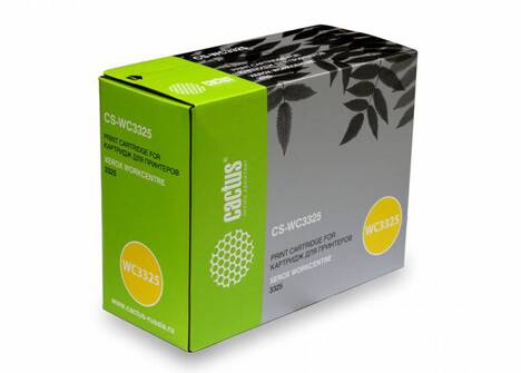 Тонер-картридж черный Cactus CS-WC3325