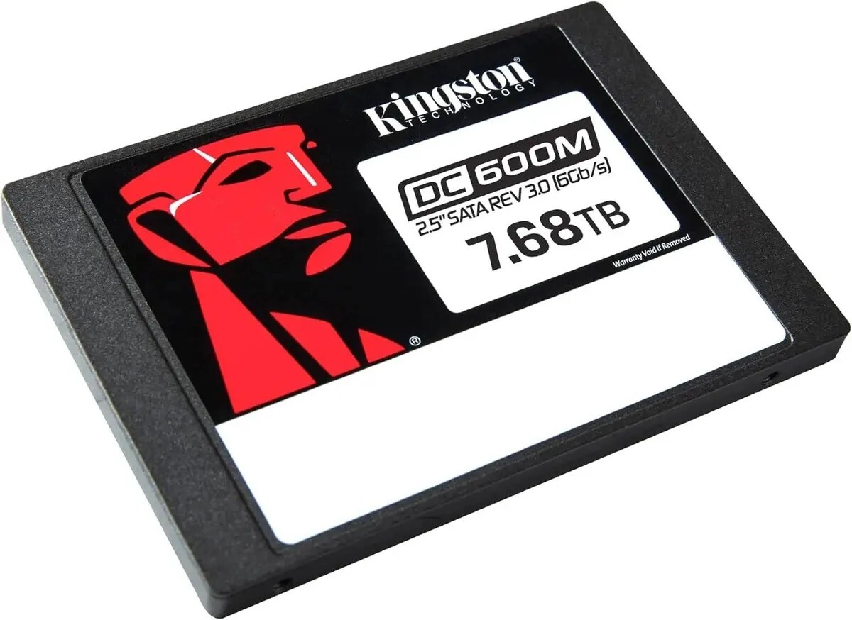 Внутренний твердотельный накопитель Kingston DC600M 7.68TB