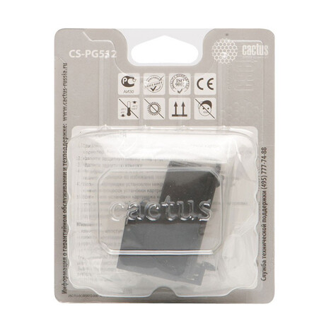 Картридж черный Cactus CS-PG512