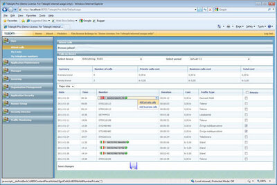Teleopti Pro, Лицензия Service Manager for fixed extensions (Server license for 500 extensions and 500 IT devices.),