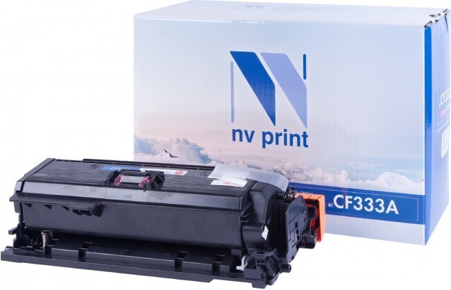 Картридж пурпурный NVPrint Color LaserJet, NV-CF333AM