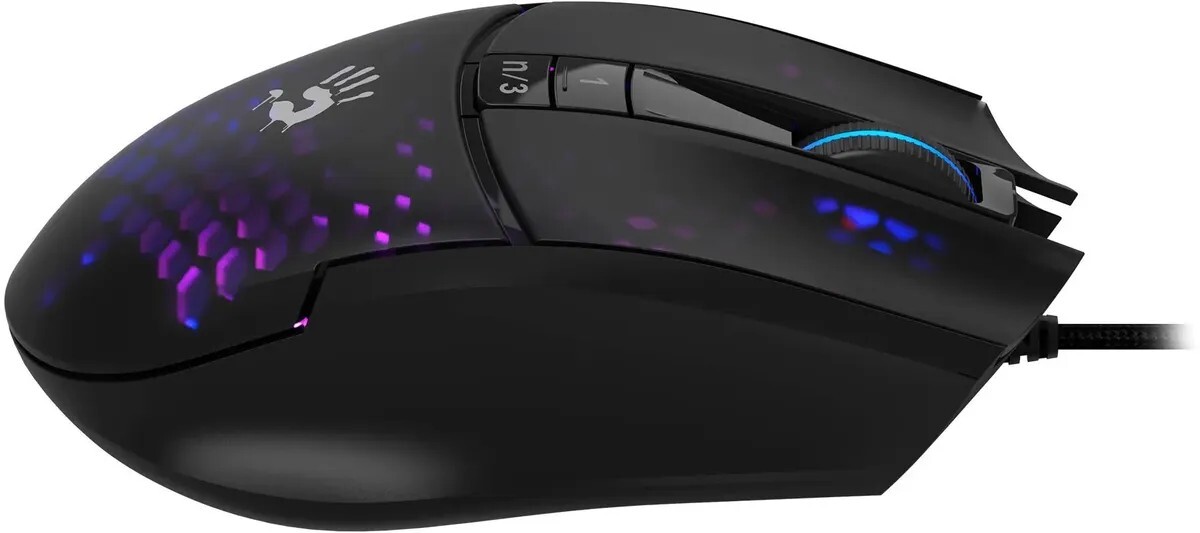 Мышь A4tech Bloody L65 Max L65 MAX/HONEYCOMB, цвет черный