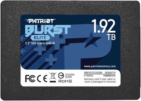 Внутренний твердотельный накопитель Patriot Burst Elite 1.92TB