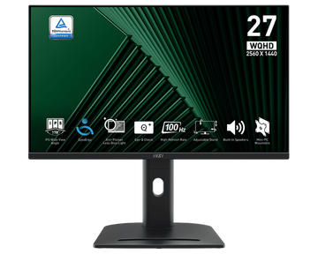 Монитор MSI MP275QPG 27.0-inch черный