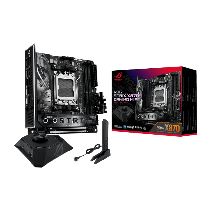 Материнская плата ASUS AMD X870 ROG STRIX X870-I GAMING WIFI